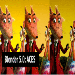 Nueva característica destacada en Blender 5.0: ACES/Rec.2020. Comparación mediante ejemplos.