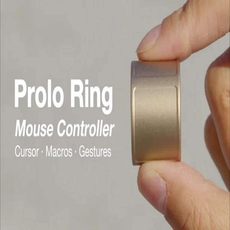 Control del escritorio sin ratón: el anillo «Prolo Ring»