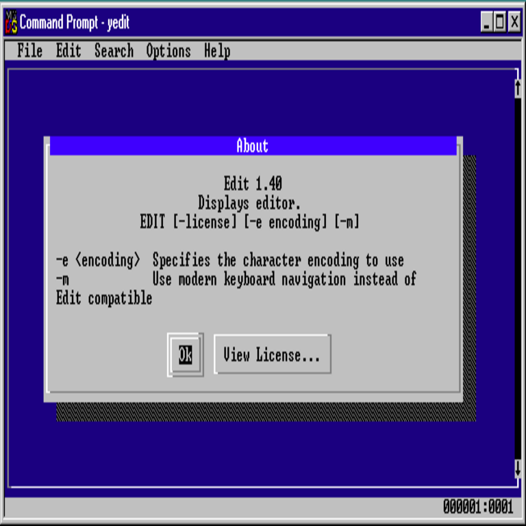 Han reincorporado el editor de texto Edit, con 45 años de antigüedad, en Windows 11. Qué es y cómo opera.