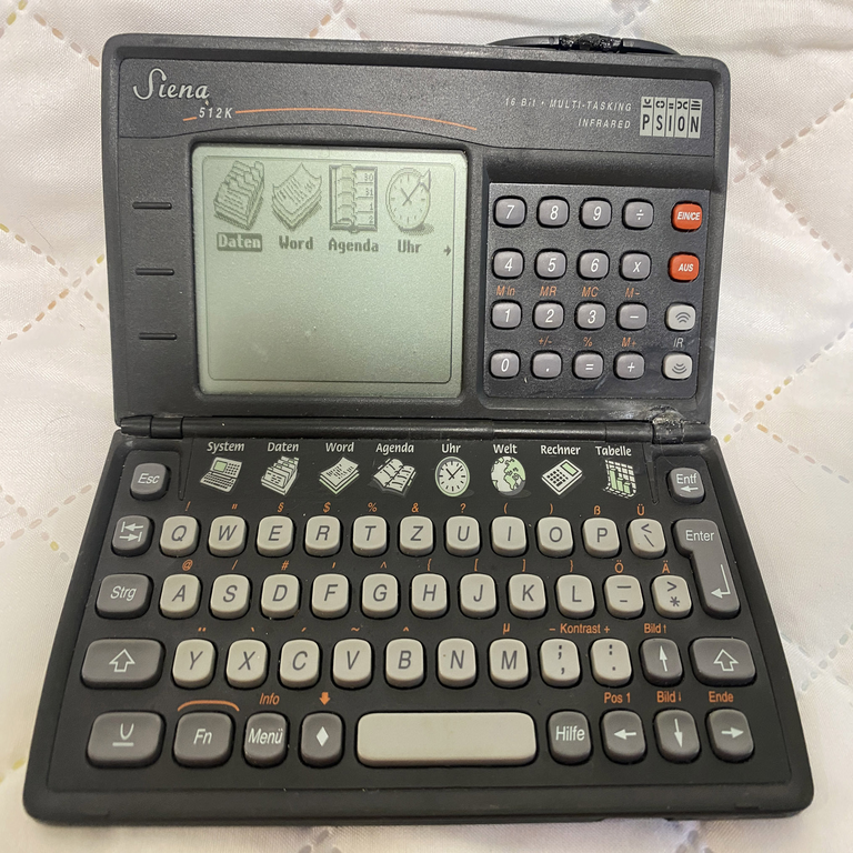 Psion Siena: ordenador de bolsillo que realizaba funciones más allá de lo aparente.