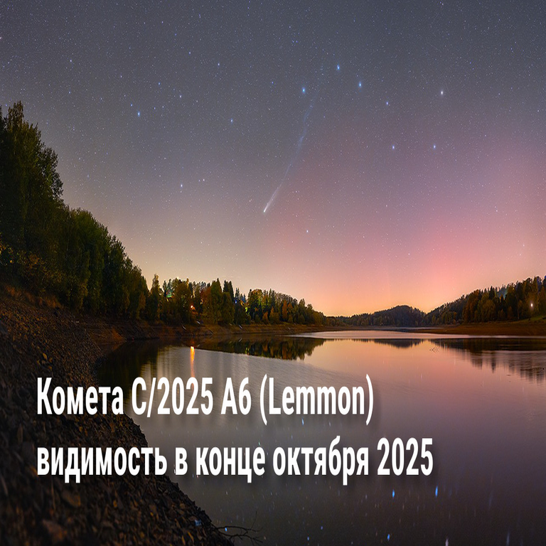 Cometa C/2025 A6 (Lemmon): visibilidad a finales de octubre de 2025