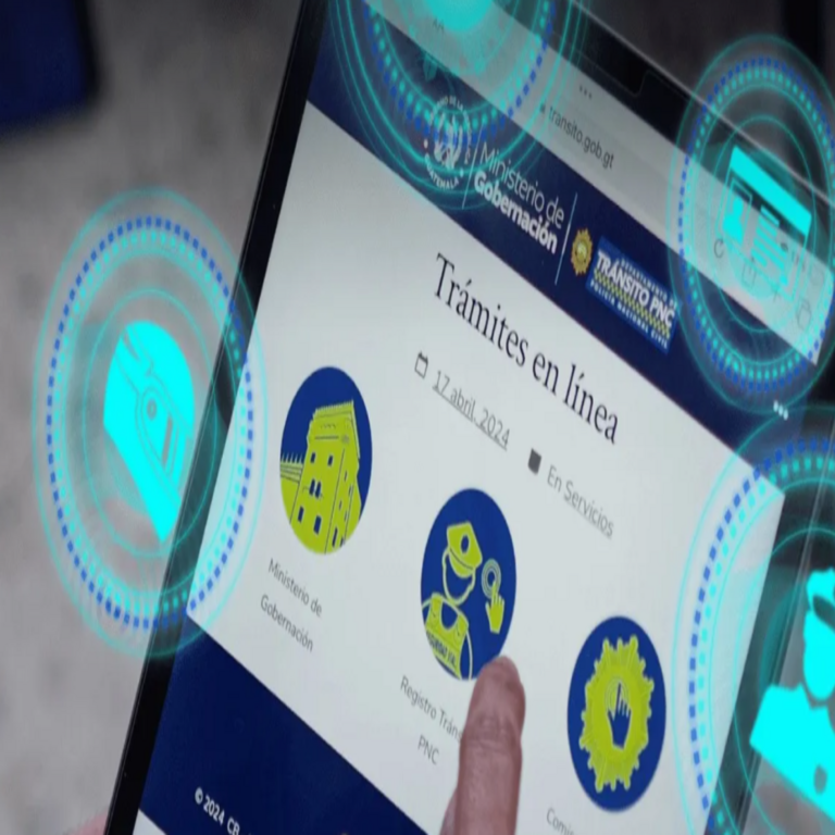 En Guatemala, la Dirección de Tránsito de la Policía Nacional Civil habilita la activación digital de las licencias de conducir.