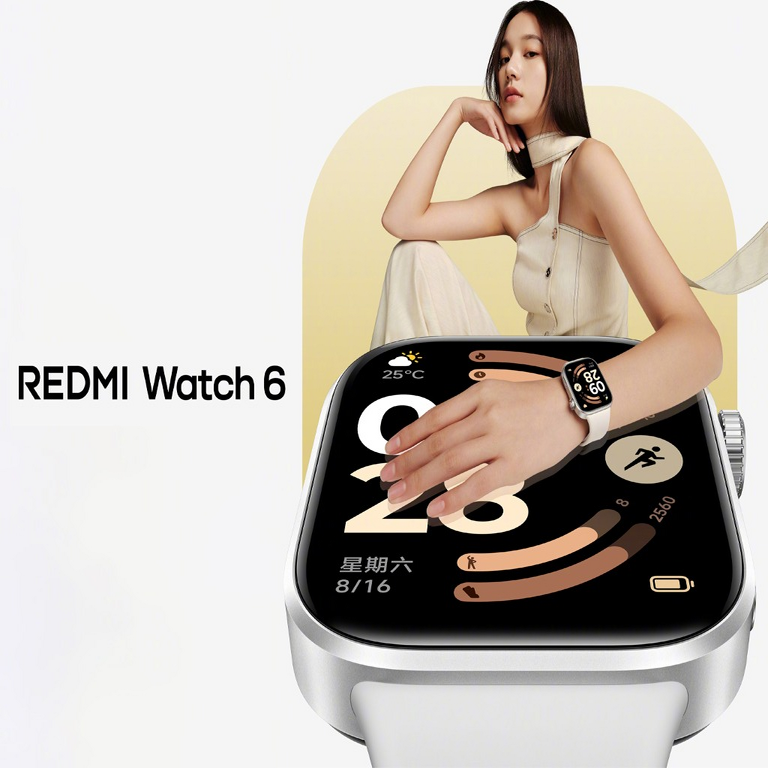 Redmi Watch 6: Xiaomi anuncia de forma oficial su reloj inteligente accesible con avances en componentes internos y estética.