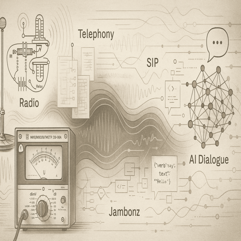 Sistemas de IA de voz basados en Jambonz: de la telefonía al diálogo entre humanos y máquinas
