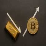 El precio del Bitcoin experimenta un alza mientras el oro sufre un desplome significativo: ¿qué dinámica se observa en el mercado?