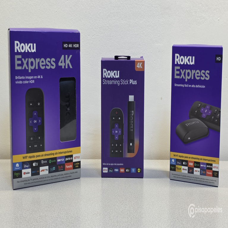 ¿No estás seguro de qué modelo de Roku seleccionar? Te presentamos tres opciones y sus principales diferencias.