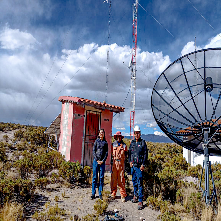 En Perú, el MTC inspecciona la operatividad de una estación de radio y televisión en el marco del tripartito.