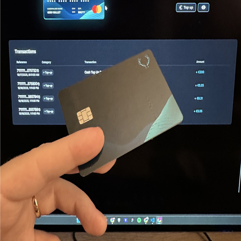 Estas son las dos tarjetas asociadas a Cardano que se encuentran en desarrollo.