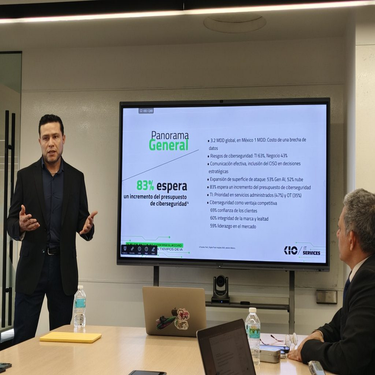 KIO advierte que la Inteligencia Artificial emerge como un nuevo blanco de ciberataques dirigidos a empresas en México.