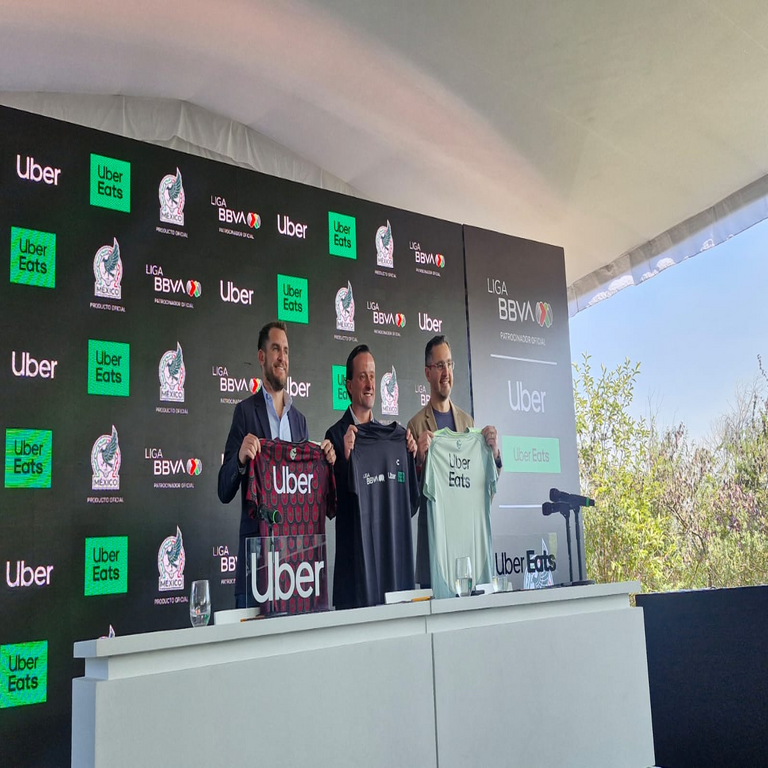 Uber será el patrocinador oficial de la Selección Mexicana en su preparación para el Mundial 2026.