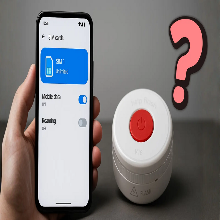 ¿Es posible utilizar la tarjeta SIM con datos ilimitados de la baliza V16 en un teléfono móvil? ¿Es posible utilizar la tarjeta SIM con datos ilimitados de la baliza V16 en un teléfono móvil?