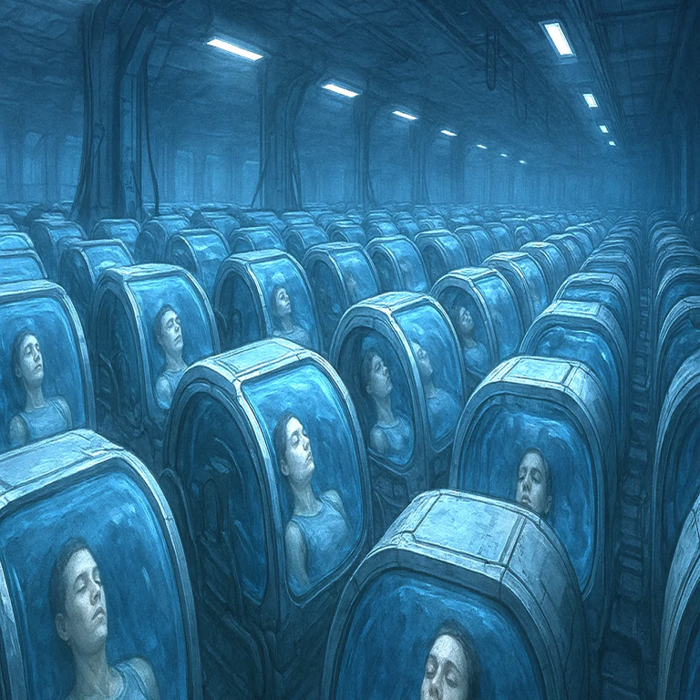 A la espera del porvenir: más de 300 individuos en el mundo residen en cámaras criogénicas especializadas con miras a su futura resucitación.