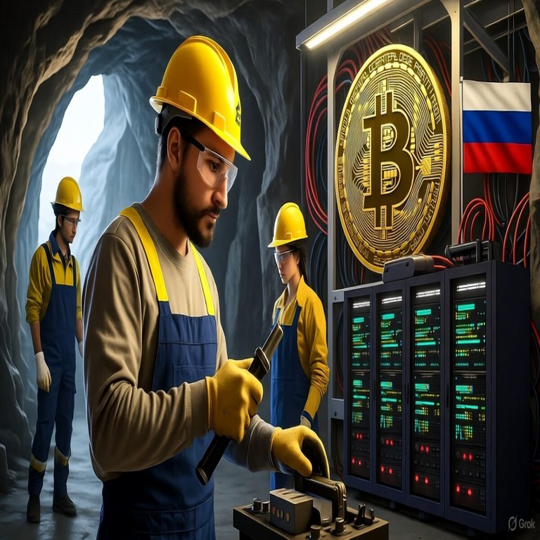 Los mineros de Bitcoin en Rusia presentan un nuevo mapa global.