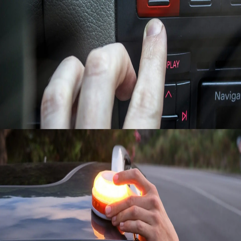 Distinciones entre la baliza V16 de la DGT y el botón eCall de emergencias en tu vehículo: ¿por qué no es suficiente contar únicamente con uno?