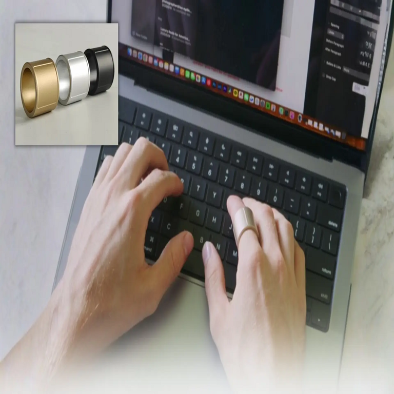 El ratón en tu dedo: Prolo Ring representa un anillo inteligente con personalización completa y un peso de apenas 5 gramos.