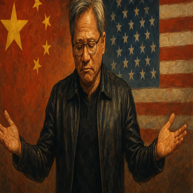 Jensen Huang, director ejecutivo de Nvidia, admite la superioridad china en la carrera de la inteligencia artificial frente a Estados Unidos.