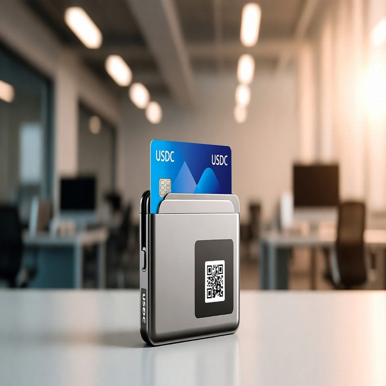 Se presenta la tarjeta de USDC para billeteras sin custodia.