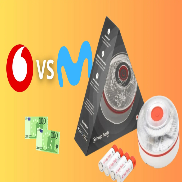 Baliza V16 de la DGT: ¿Movistar o Vodafone proporcionan la luz de emergencia conectada más eficiente?