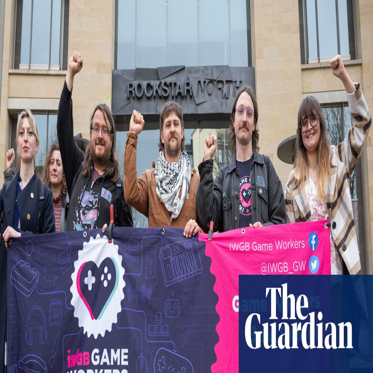 Sindicato del Reino Unido acusa a Rockstar Games, desarrolladora de GTA, de despedir a empleados que intentaban organizarse sindicalmente. Sindicato del Reino Unido acusa a Rockstar Games, desarrolladora de GTA, de despedir a empleados que intentaban organizarse sindicalmente.