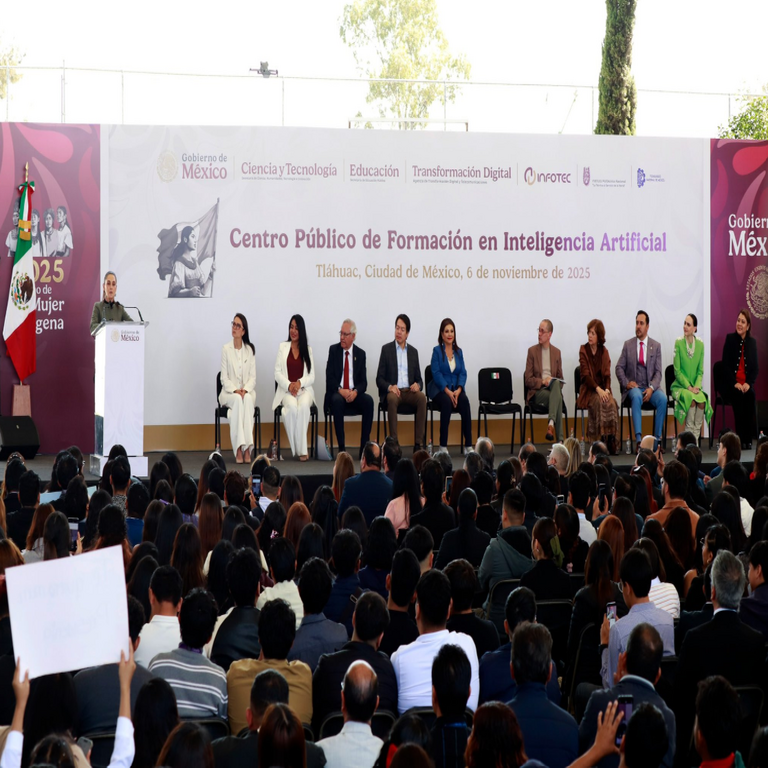 El Gobierno de México presenta el Centro Público de Capacitación en Inteligencia Artificial. El Gobierno de México presenta el Centro Público de Capacitación en Inteligencia Artificial.