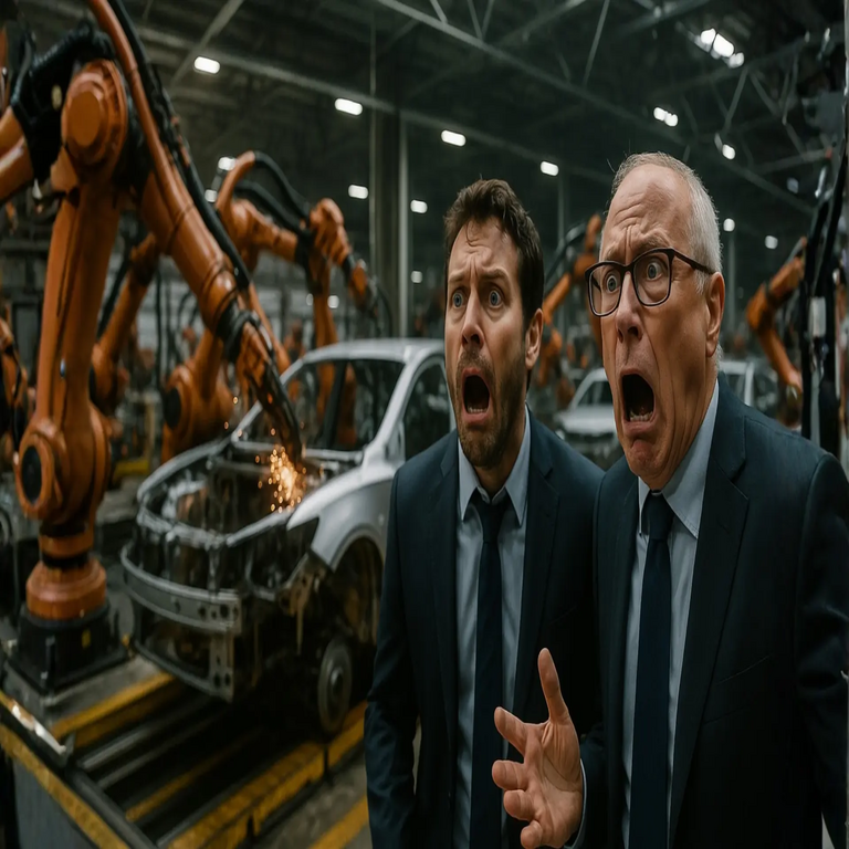 Los CEO de grandes marcas occidentales visitan fábricas de automóviles en China y regresan aterrorizados: “No hay personas, están innovando como locos”.
