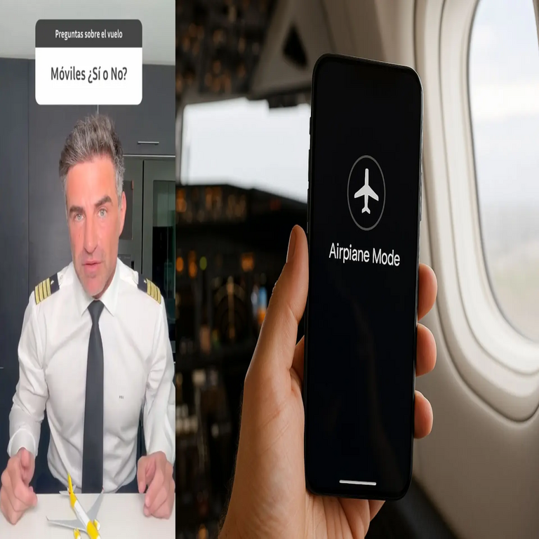 El piloto en servicio Perico Durán advierte sobre el uso del modo avión en el móvil: “Puede tener consecuencias sensibles”.