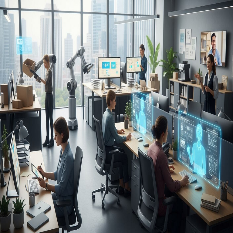 La inteligencia artificial general impulsará una transformación profunda del empleo sin provocar su desaparición ni a corto ni a mediano plazo. La inteligencia artificial general impulsará una transformación profunda del empleo sin provocar su desaparición ni a corto ni a mediano plazo.