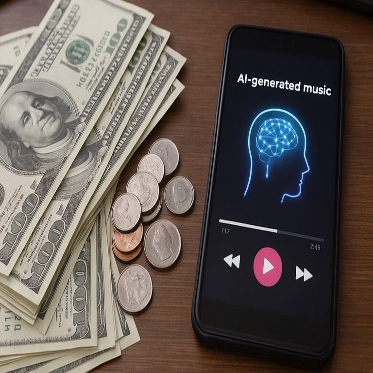 Canción generada mediante inteligencia artificial que alcanzó el primer puesto en la lista Billboard de Estados Unidos