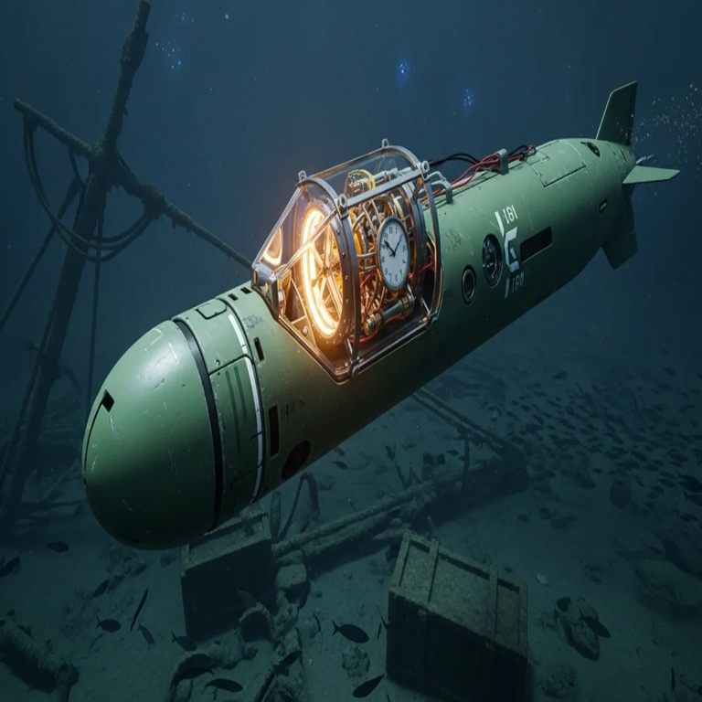 Un vehículo submarino no tripulado logra navegar sin GPS por primera vez gracias a un reloj atómico.