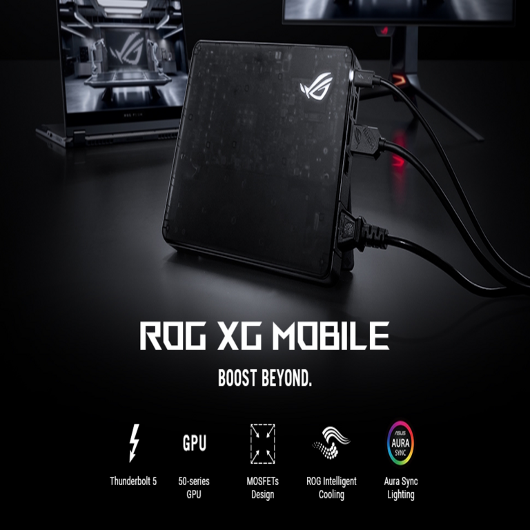 Asus lanza a nivel mundial el nuevo ROG XG Mobile (2025) con variantes de RTX 5070 Ti y RTX 5090.
