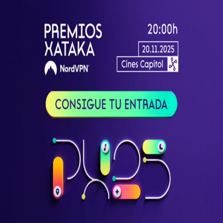 Premios Xataka NordVPN 2025: quedan escasas horas para obtener tu entrada gratuita y asistir a la gala en directo. Premios Xataka NordVPN 2025: quedan escasas horas para obtener tu entrada gratuita y asistir a la gala en directo.