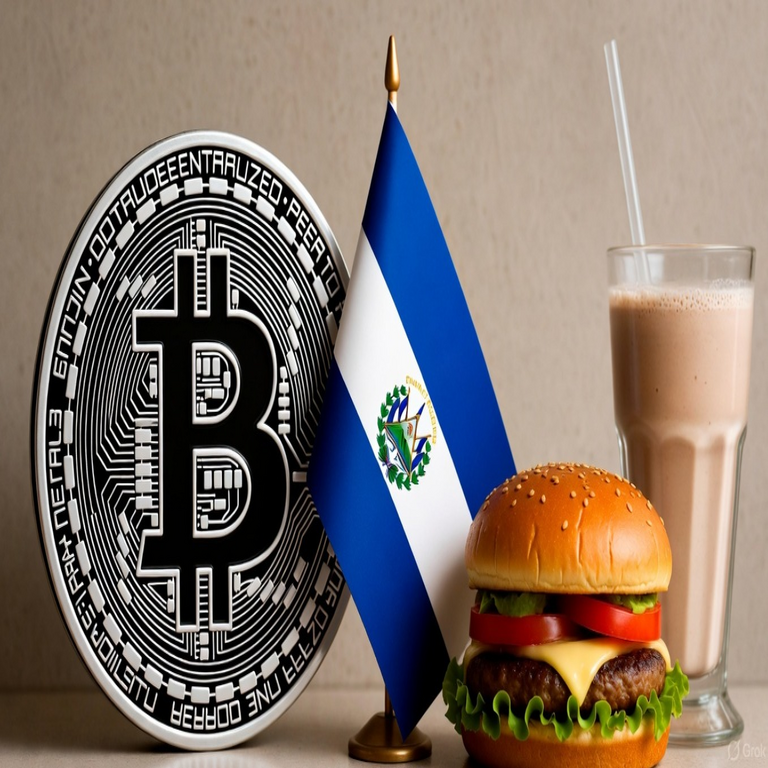 La adopción de Bitcoin en El Salvador atrae incluso a cadenas de comida rápida. La adopción de Bitcoin en El Salvador atrae incluso a cadenas de comida rápida.