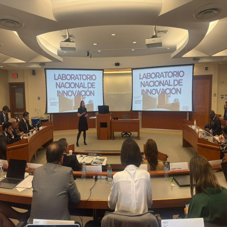 Profesionales jóvenes del MITIC paraguayo destacan en Georgetown mediante propuestas innovadoras. Profesionales jóvenes del MITIC paraguayo destacan en Georgetown mediante propuestas innovadoras.