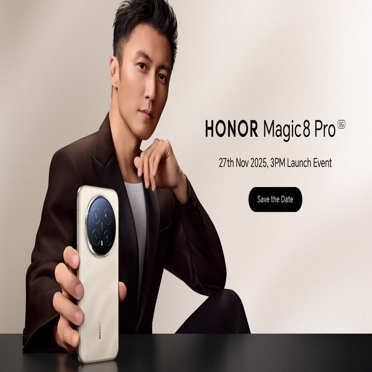 El Honor Magic8 Pro se presentará el 27 de noviembre para el mercado internacional.