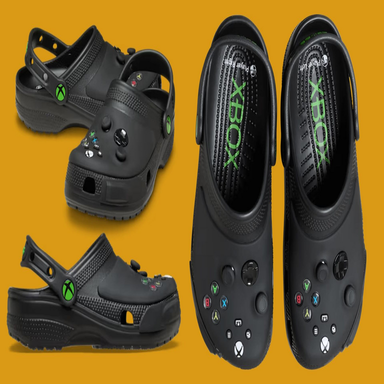 Xbox ingresa al sector de la moda: desde la consola hasta las zapatillas Crocs Xbox ingresa al sector de la moda: desde la consola hasta las zapatillas Crocs
