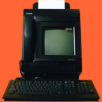 Canon Navigator HD-40: una computadora relicta equipada con funciones de fax, escáner, impresora y una interfaz gráfica de usuario inusual.