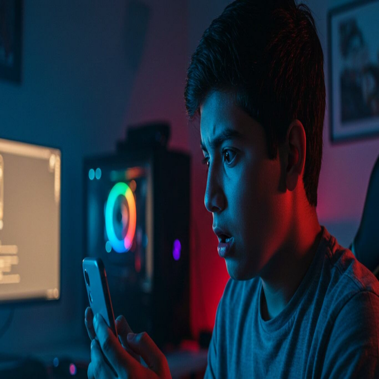 La aparición de este punto verde en la pantalla del teléfono móvil de su hijo podría indicar que está siendo monitoreado.