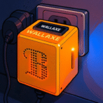 WallAxe: un compacto ASIC para minería de Bitcoin que se enchufa directamente a la pared.