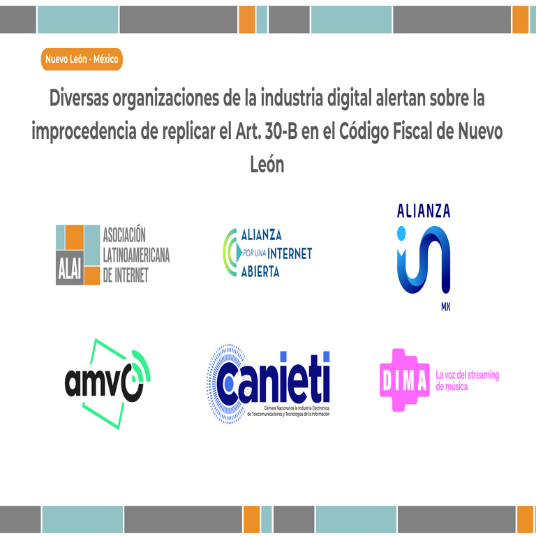 Preocupación ante el intento de regular plataformas digitales en Nuevo León: sobrepasa las competencias federales. Preocupación ante el intento de regular plataformas digitales en Nuevo León: sobrepasa las competencias federales.