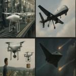 Definición de un dron, proceso de fabricación, distinciones entre modelos civiles y militares, aplicaciones prácticas y razones de su alta resistencia al derribo.