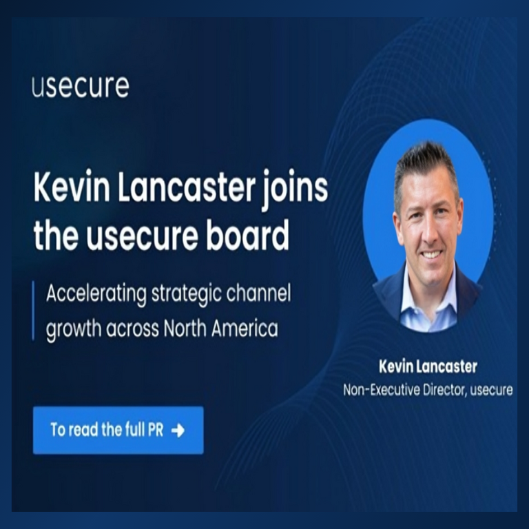 Kevin Lancaster se incorpora a la junta directiva de uSecure para impulsar el crecimiento de canales en Norteamérica.