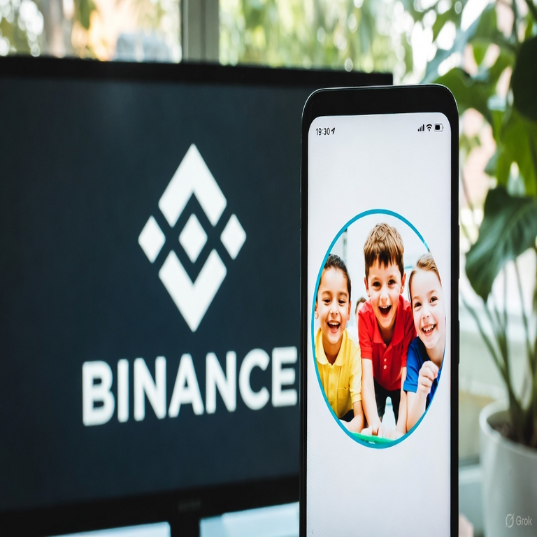 Binance introduce una aplicación de criptomonedas diseñada para usuarios infantiles.