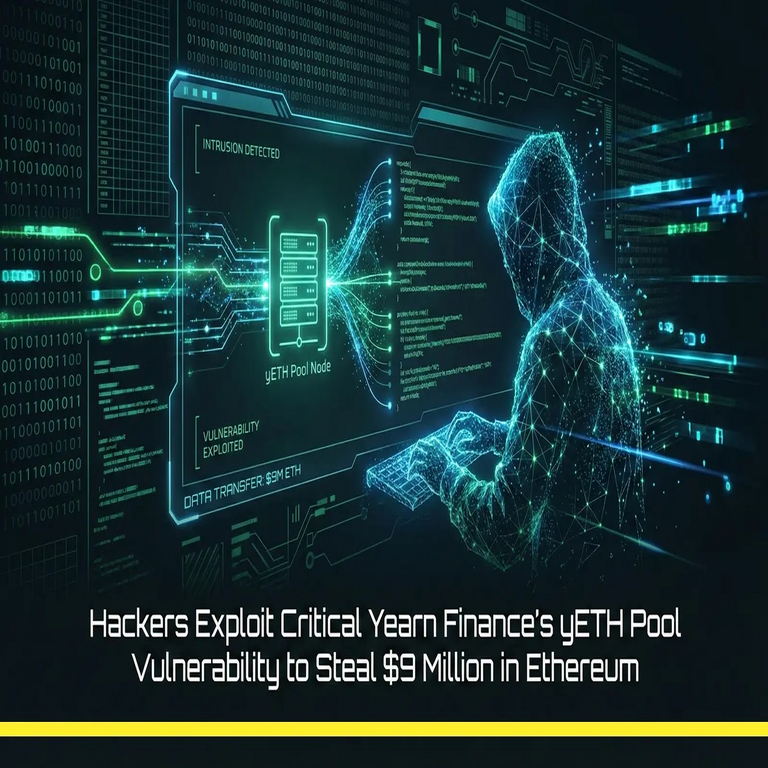 Los hackers aprovechan una vulnerabilidad crítica en el pool yETH de Yearn Finance para robar 9 millones de dólares en Ethereum. Los hackers aprovechan una vulnerabilidad crítica en el pool yETH de Yearn Finance para robar 9 millones de dólares en Ethereum.