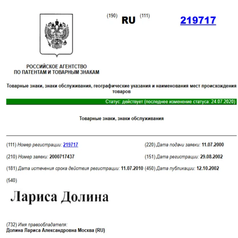 ¿Puede Larisa Dolina reclamar cinco millones de rublos a cada persona que publique bromas sobre ella en internet?