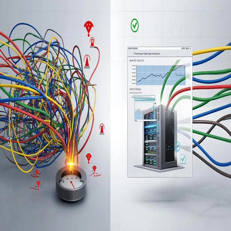 Resultados del análisis de opciones para optimizar una consulta SQL intensiva en recursos.