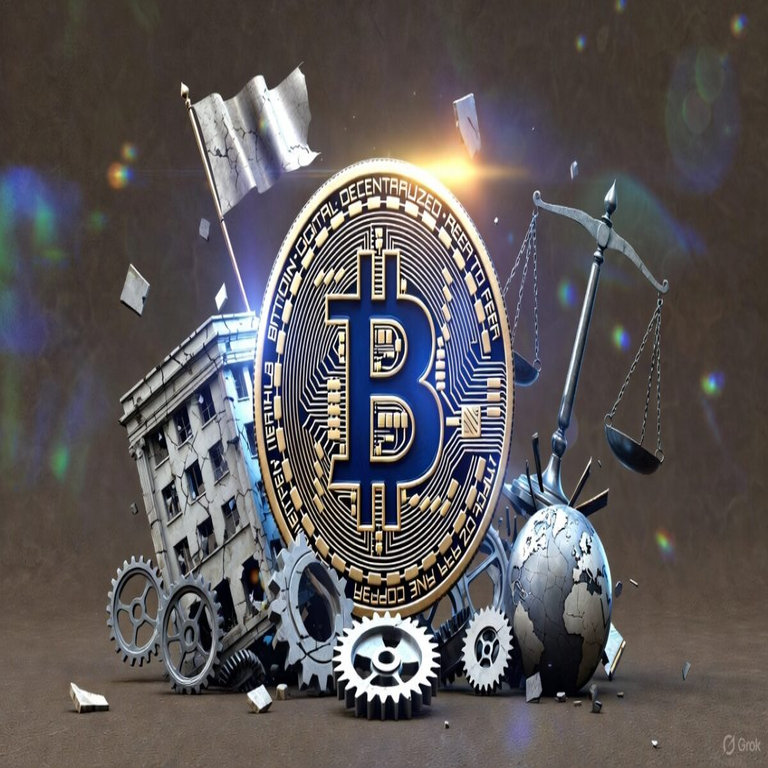 Bitcoin no derribará al Estado, pero lo sumirá en una quiebra moral. Bitcoin no derribará al Estado, pero lo sumirá en una quiebra moral.