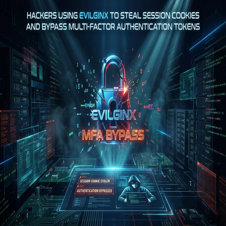 Piratas informáticos utilizan Evilginx para robar cookies de sesión y eludir tokens de autenticación multifactor.