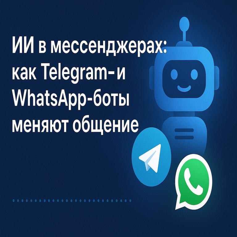 Inteligencia Artificial en mensajeros: cómo los bots de Telegram y WhatsApp transforman la comunicación