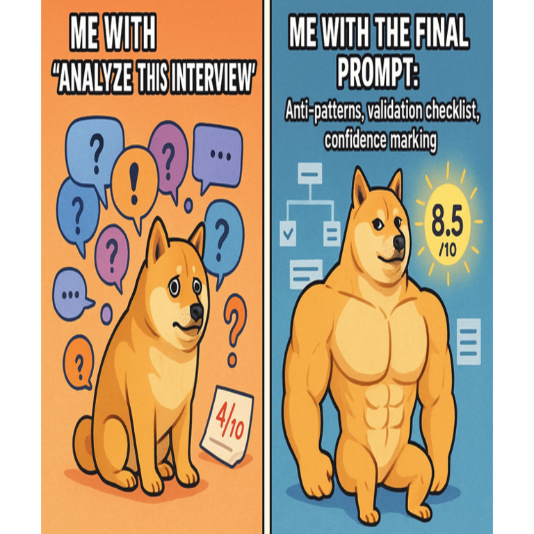 De 4/10 a 8.5/10: cómo en cinco iteraciones enseñé a GigaChat a extraer requisitos de entrevistas