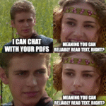 Las modelos visuo-lingüísticas interpretan el texto de forma peor (o mejor) de lo que se percibe.